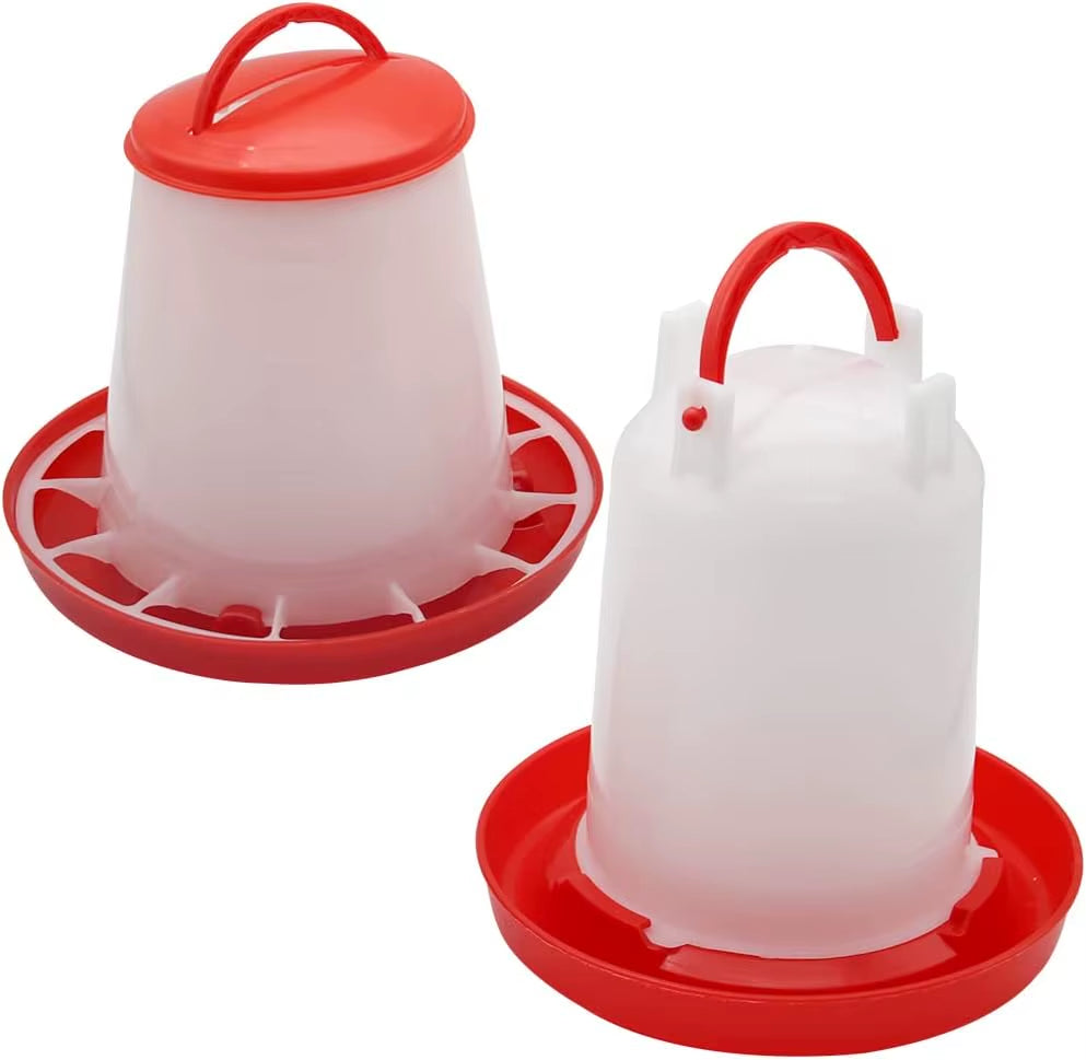 Basic Baby Chick Feeder & Waterer Combo – 1KG Feed + 1L Waterer for Starter Flocks & Brooder Pens