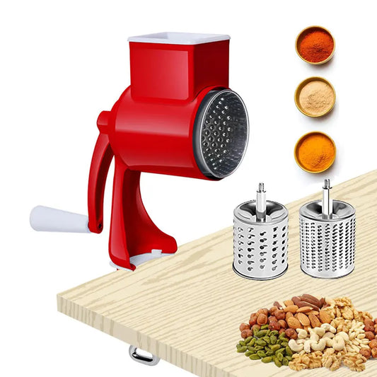 Manual Grain Mill - Hand Crank Grain Grinder for Corn, Wheat, Coffee & Spices