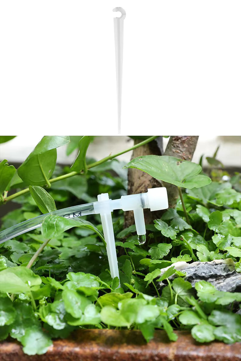 Gravity-Fed Drip Irrigation Kit with Regulating Valve – Water-Saving Garden System for Rain Barrels & Raised Beds 3M-20M