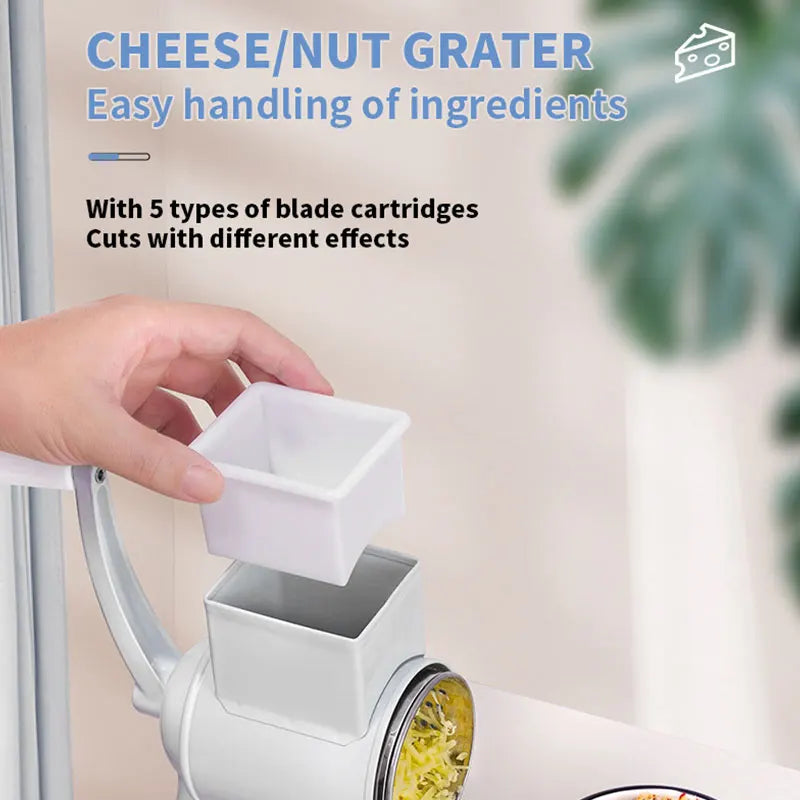 Manual Grain Mill - Hand Crank Grain Grinder for Corn, Wheat, Coffee & Spices