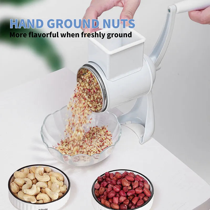 Manual Grain Mill - Hand Crank Grain Grinder for Corn, Wheat, Coffee & Spices