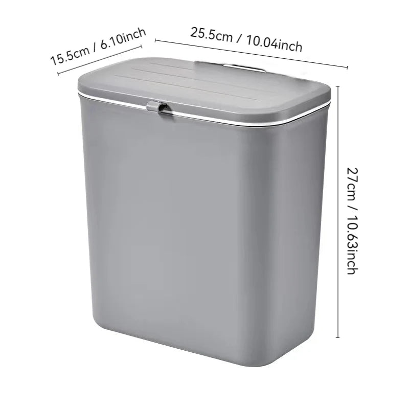 Modern Kitchen Compost Bin – Leakproof, Odor-Resistant Food Waste Container with Removable Lid, Eco-friendly 
