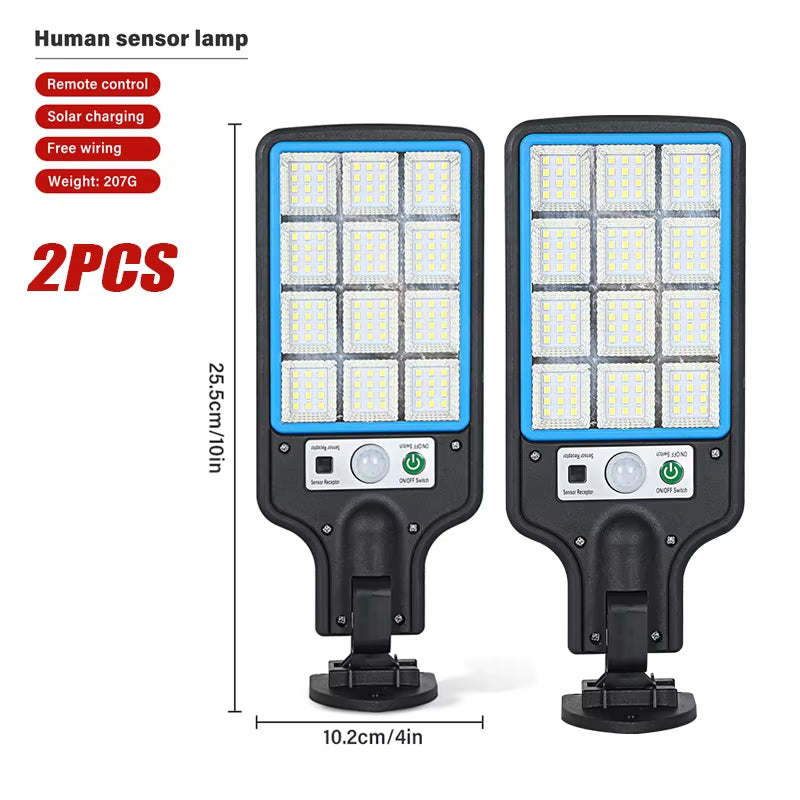Solar Shield Pro-COB | Remote-Controlled COB Solar Street Light