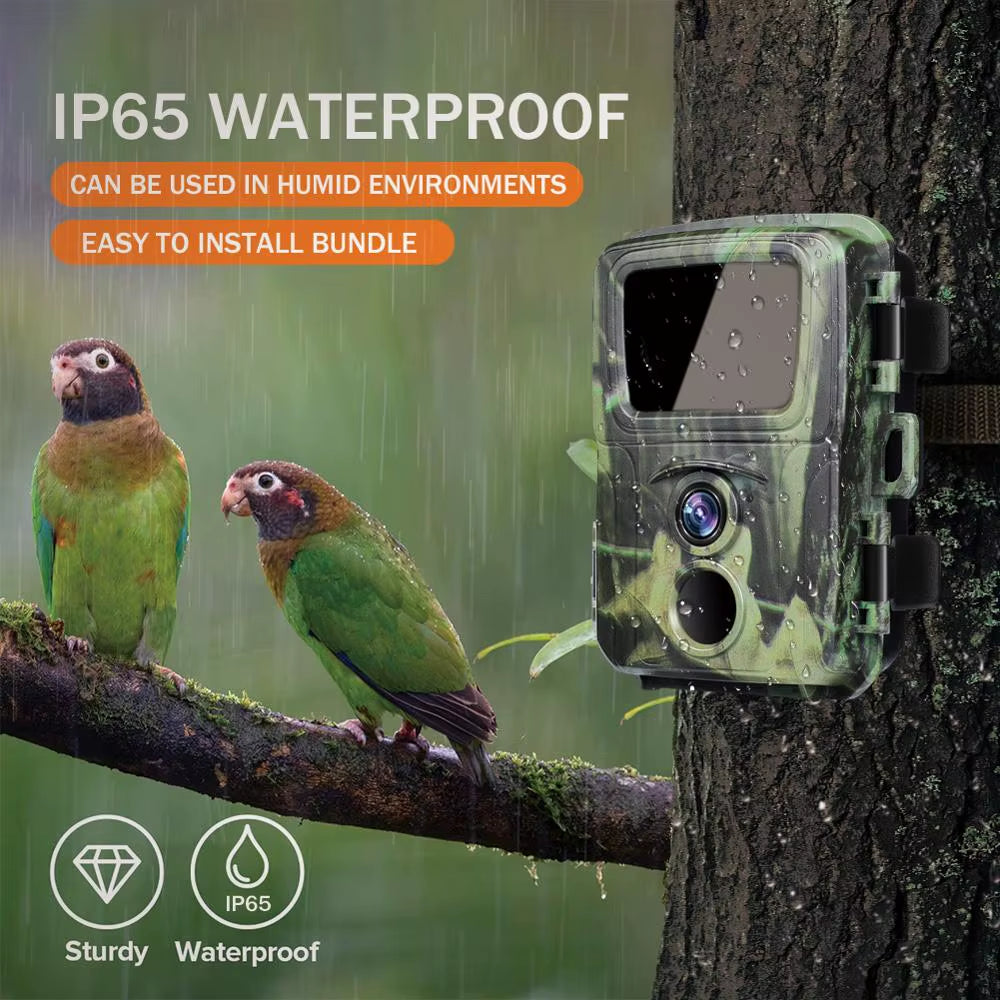 20MP 1080P Trail Camera with Ultra-Fast Trigger, Long-Range Night Vision & 8-Month Standby – Wildlife, Hunting & Property Surveillance