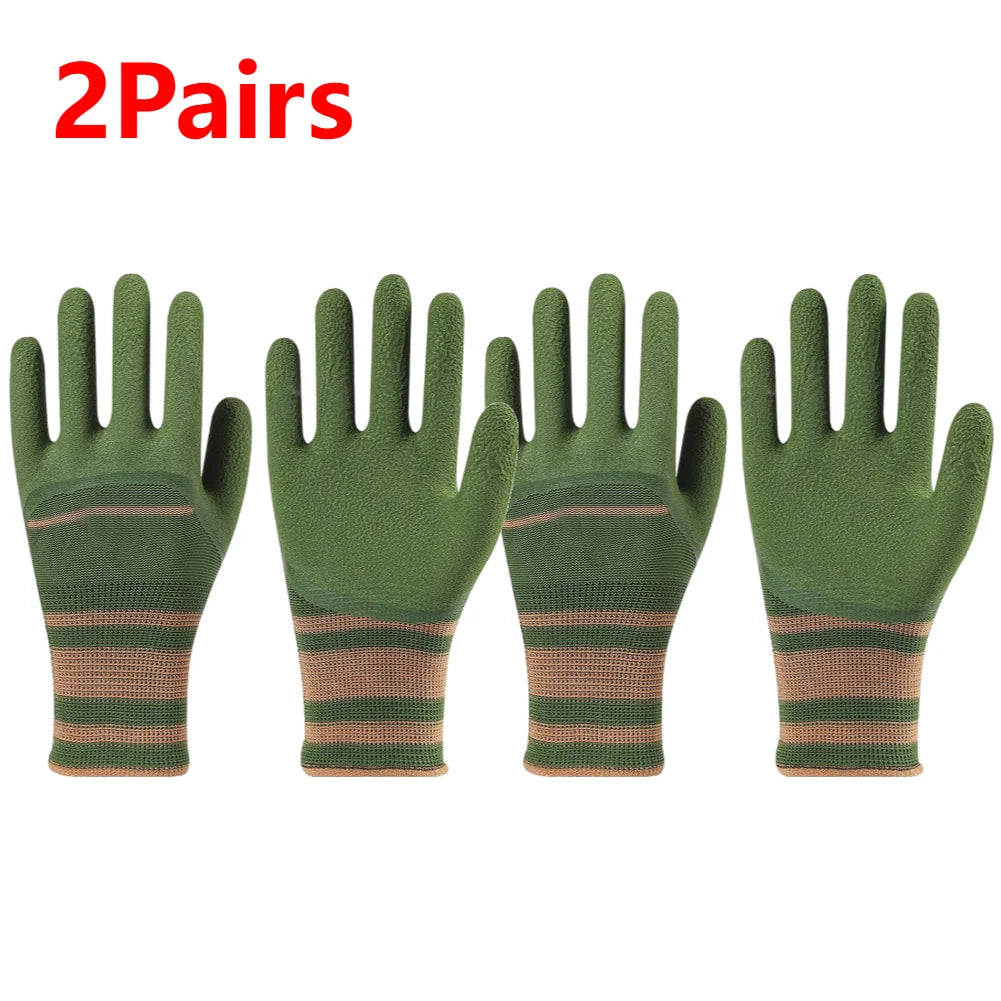 Thorn Proof Garden Gloves - Heavy Duty Waterproof Pruning Gloves for Roses & Cactus