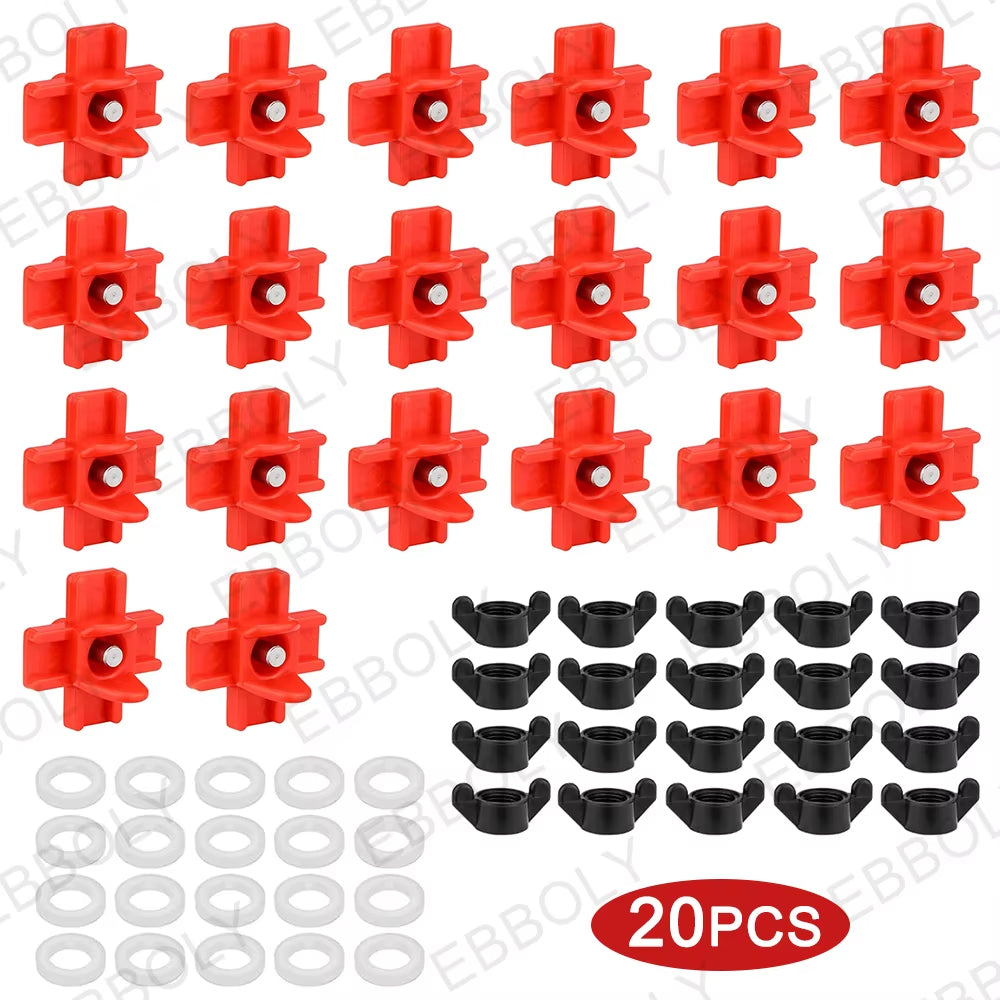 Horizontal Chicken Nipple Waterer – Automatic Side Mount Poultry Drinkers (15/20/30 Pack)