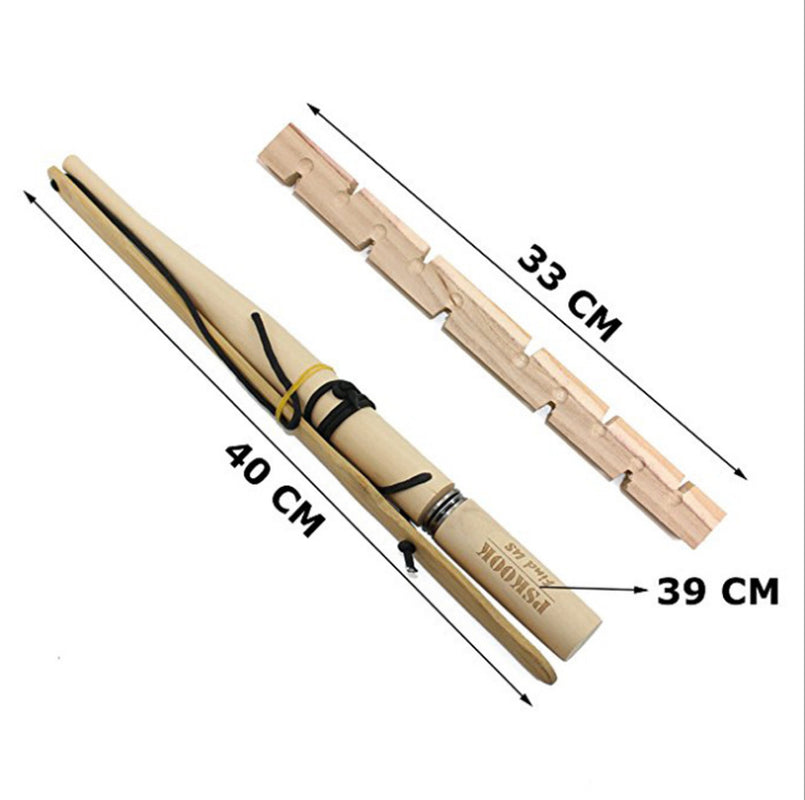 Hand Bow Drill Fire Starter Kit - Primitive Bushcraft Fire Making Set