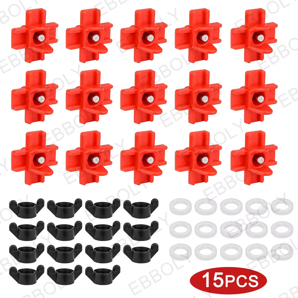 Horizontal Chicken Nipple Waterer – Automatic Side Mount Poultry Drinkers (15/20/30 Pack)