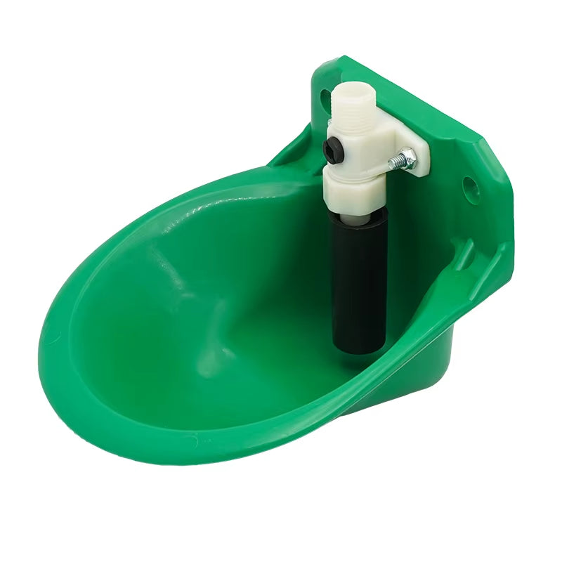 Automatic Sheep & Goat Water Bowl – Heavy Duty Touch Valve Livestock Drinker for Farm Dogs