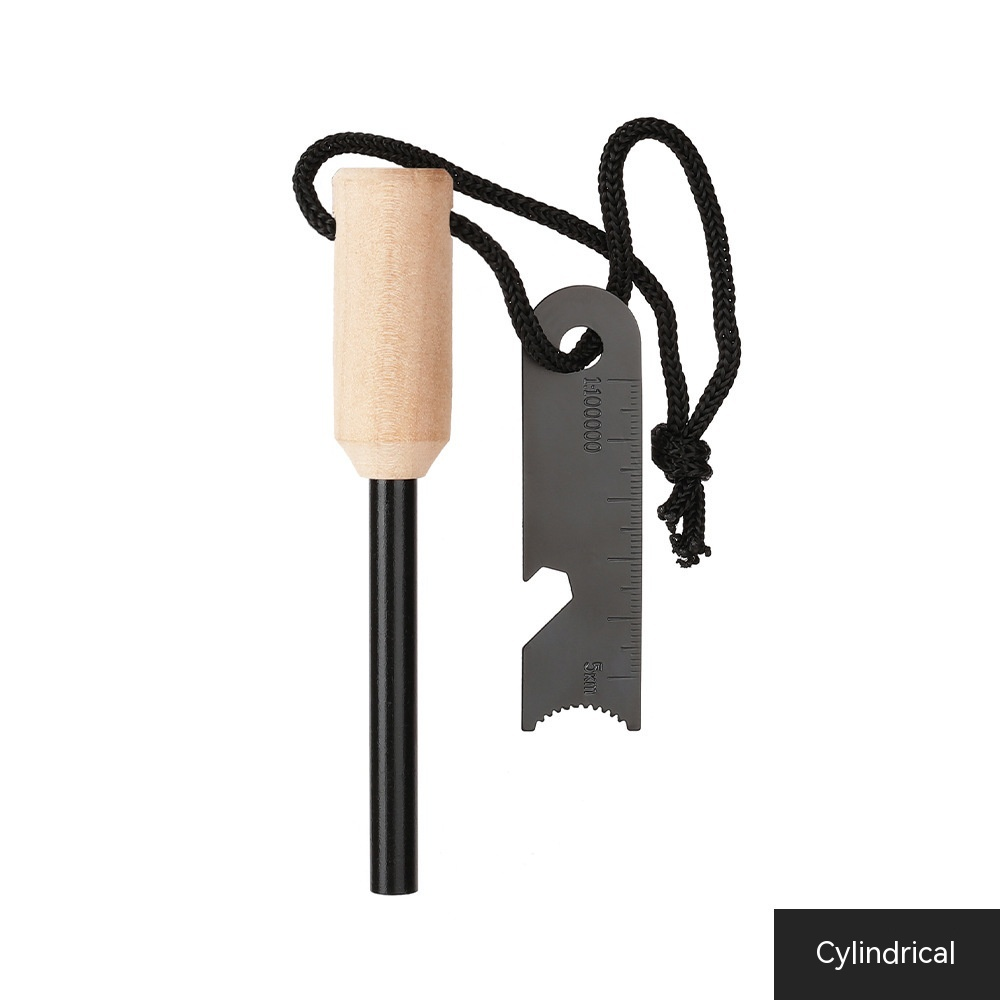 Ferro Rod Fire Starter - Compact Flint & Steel Emergency Fire Starter