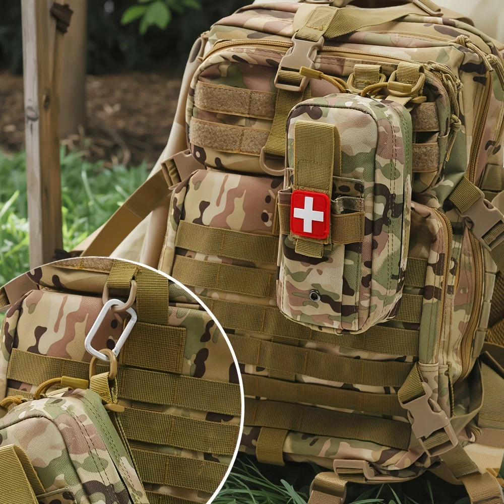 IFAK Emergency Medical Kit - MOLLE First Aid Pouch with Tourniquet for Outdoor Preparedness
