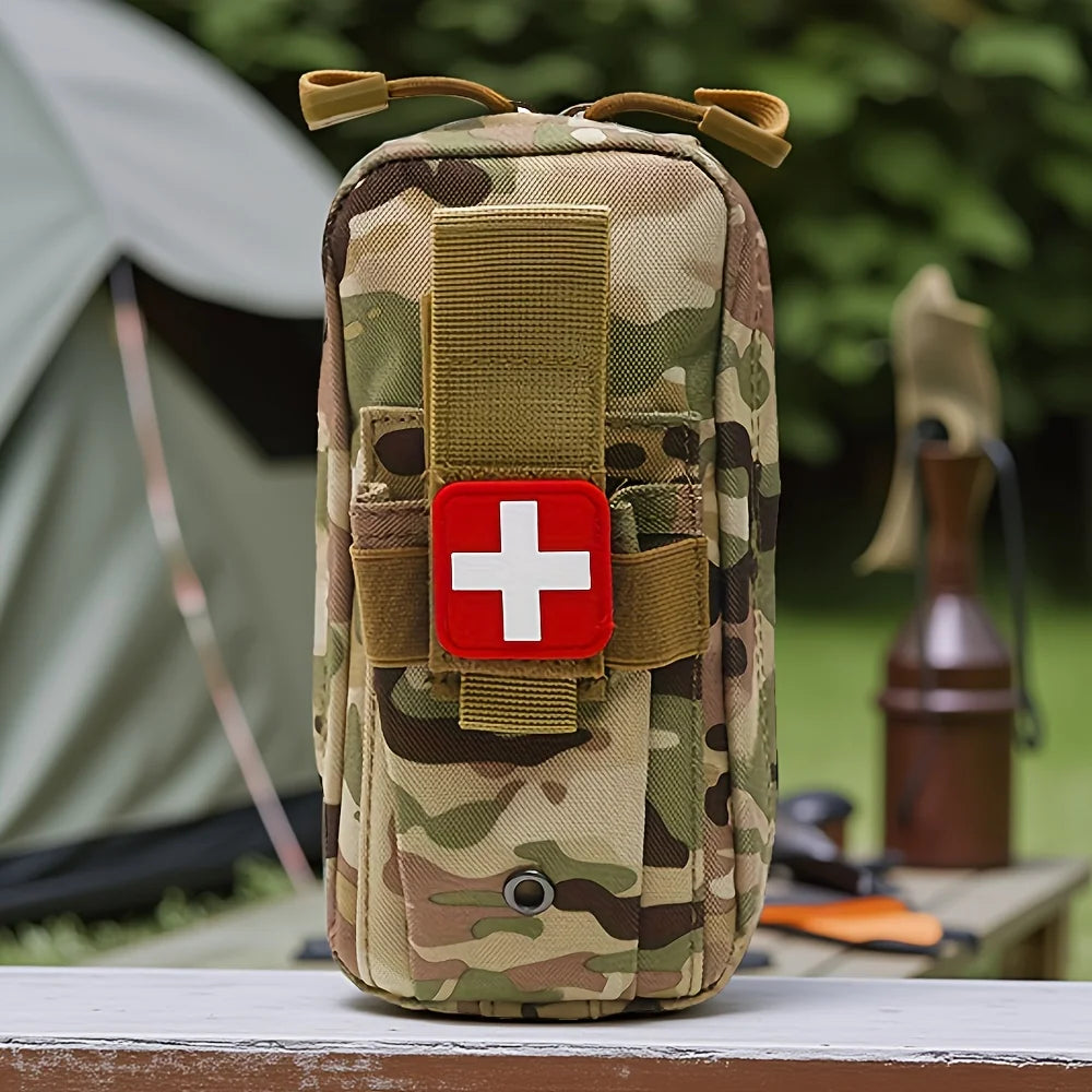 IFAK Emergency Medical Kit - MOLLE First Aid Pouch with Tourniquet for Outdoor Preparedness