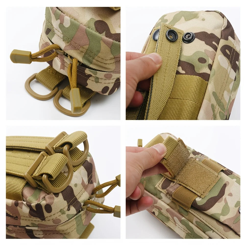 IFAK Emergency Medical Kit - MOLLE First Aid Pouch with Tourniquet for Outdoor Preparedness