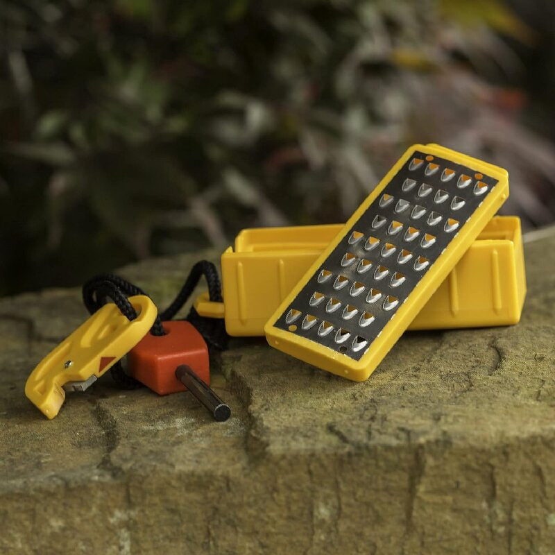 Fire Starter Kit - Flint Fire Starter Tool for Camping, Survival & Emergency Preparedness