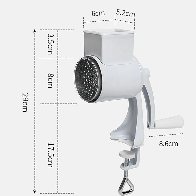 Manual Grain Mill - Hand Crank Grain Grinder for Corn, Wheat, Coffee & Spices