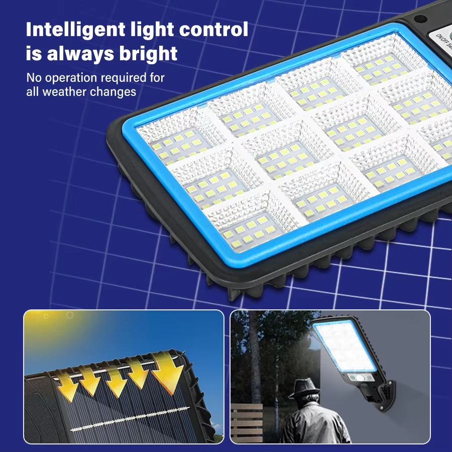 Solar Shield Pro-COB | Remote-Controlled COB Solar Street Light
