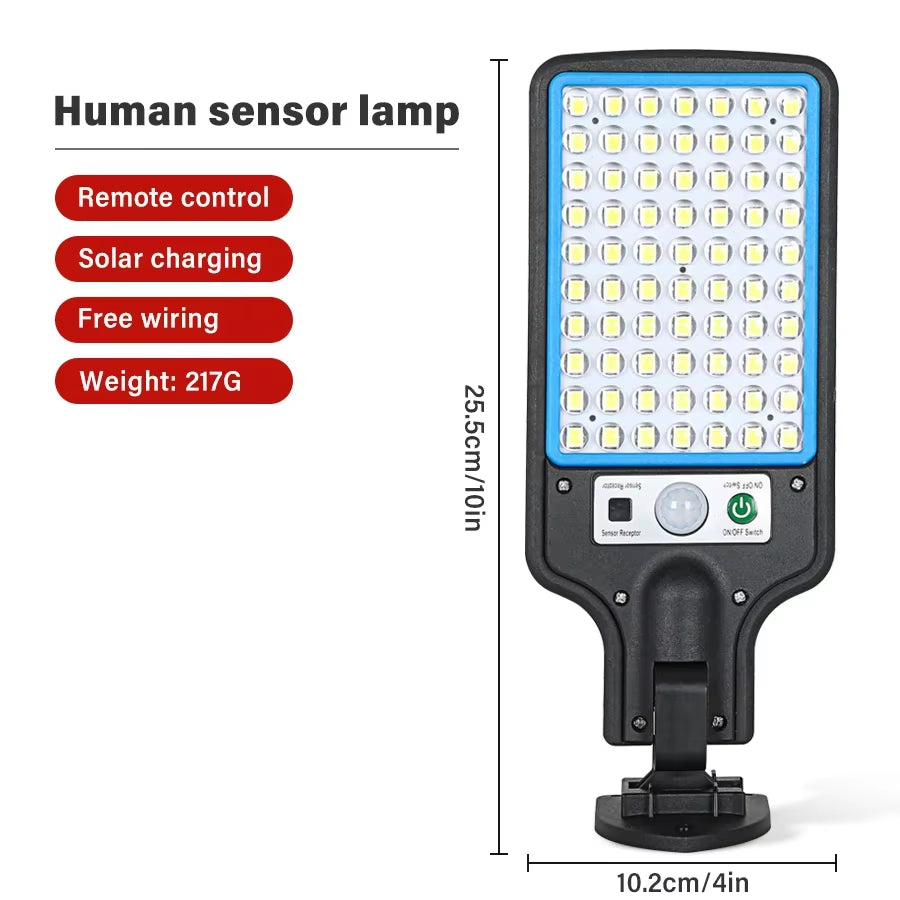 Solar Shield Pro-COB | Remote-Controlled COB Solar Street Light