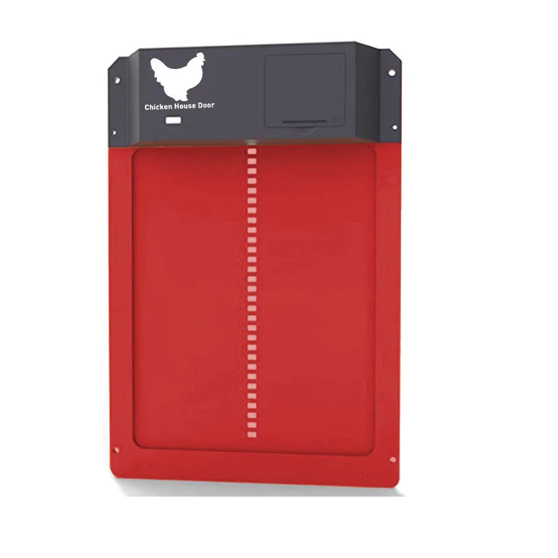 Battery Powered Automatic Chicken Coop Door – Light Sensor, Waterproof