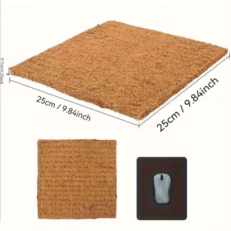 Chicken Nesting Box Liners – 25x25cm Reusable Coop Nest Mats (1 or 10 Pack)